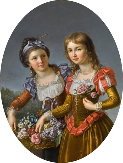 Marie Victoire Lemoine - The Two Sisters
