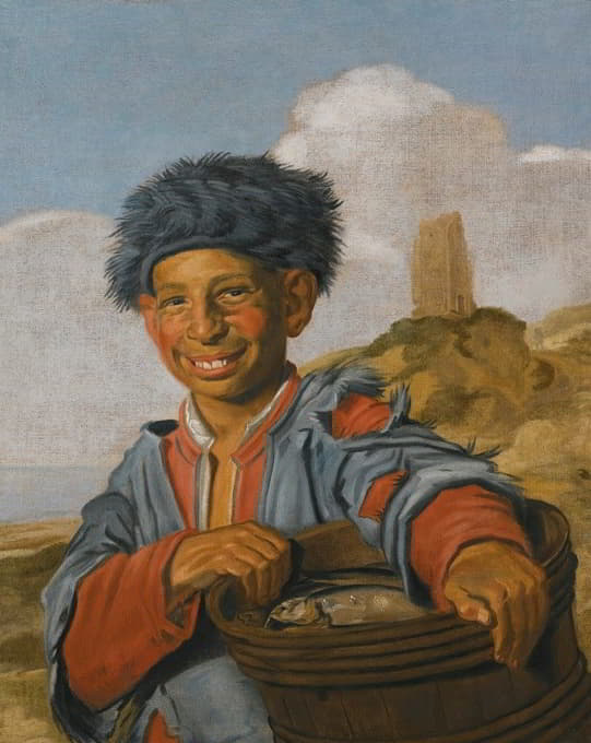 Follower of Frans Hals - The Laughing Fisher Boy