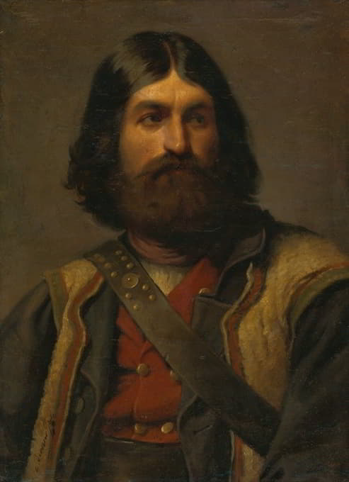 Gyula Benczúr - Portrait of a man