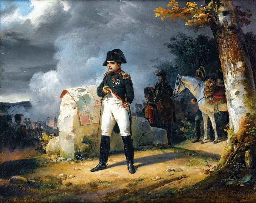 拿破仑于1815年6月在沙莱罗