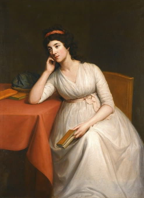 安特里姆伯爵夫人夏洛特·麦克唐纳夫人的肖像（1779-1835）
