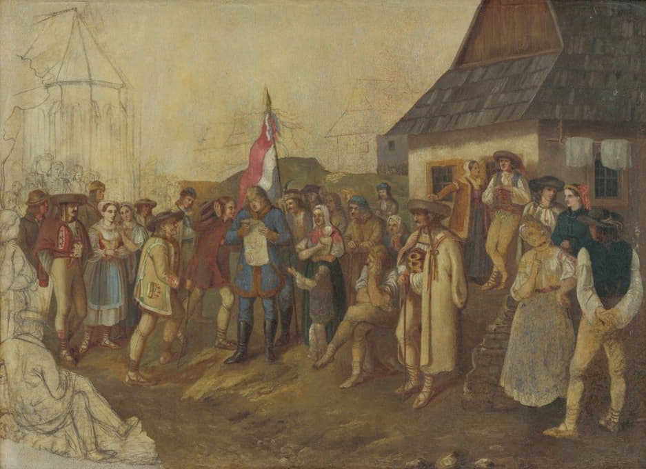 从1848年春天开始的斯洛伐克人