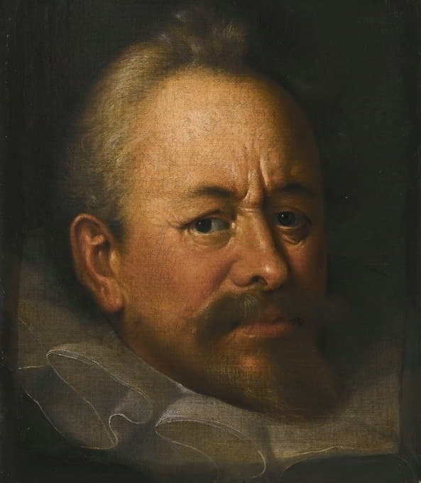 Prague School - Portrait Of Bartholomäus Spranger (1546-1611)