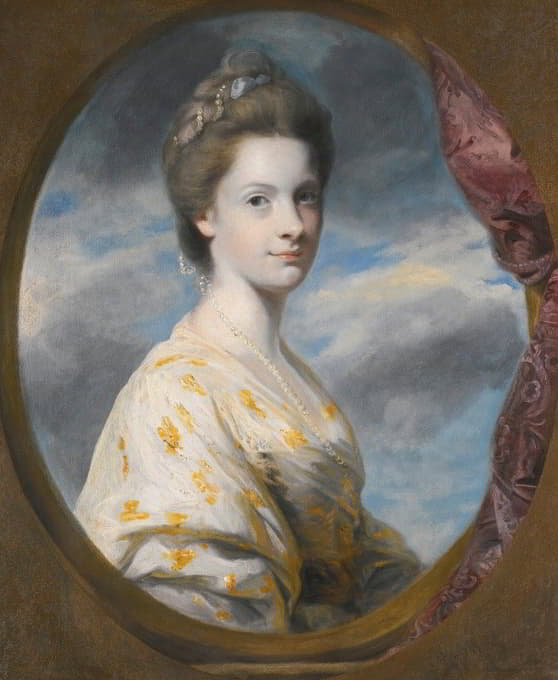 索菲亚的肖像，爱德华·索斯韦尔夫人，后来的德克利福德夫人（1743-1828）