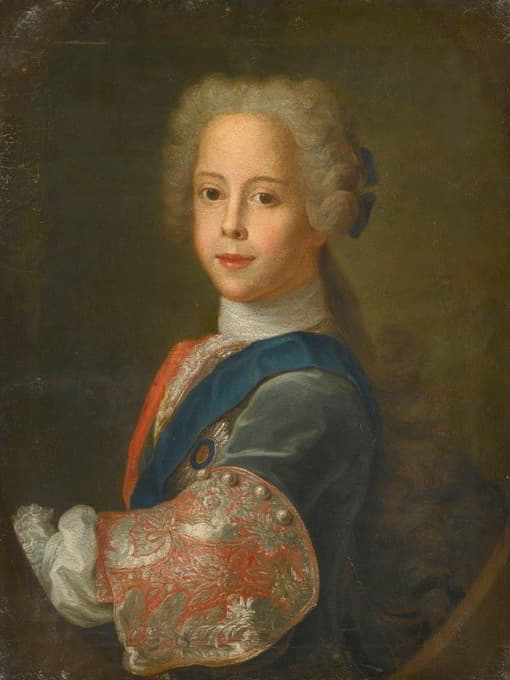 Studio of Antonio David - Portrait Of Prince Henry Benedict Stuart, Later Cardinal York (1725-1807)