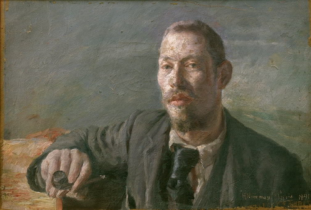 Herman Norrman - Self-portrait