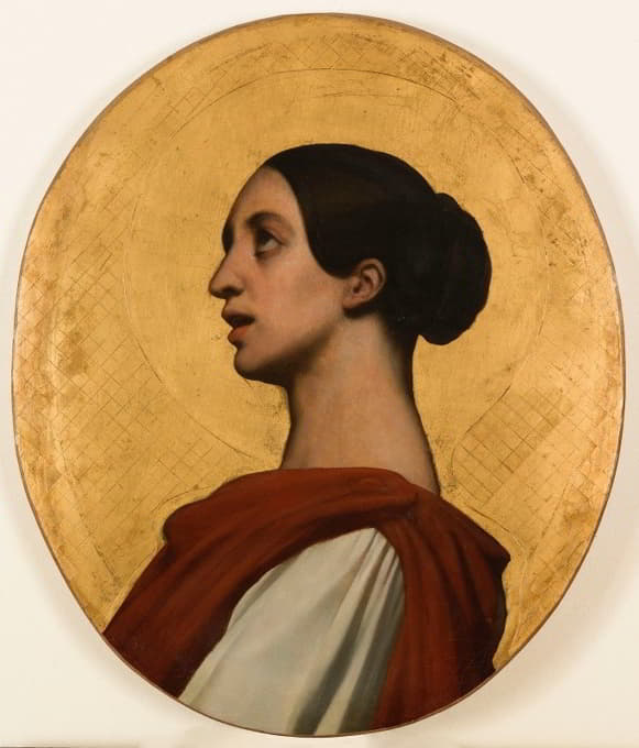 波琳·维亚尔多在圣塞西尔的肖像