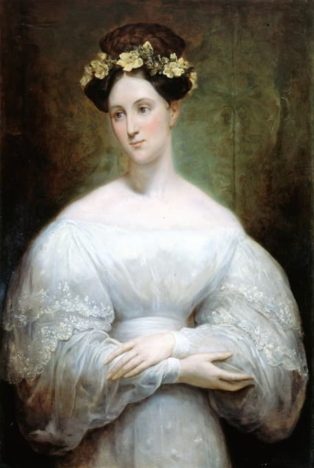 奥尔良玛丽公主的肖像画