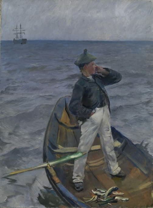 Christian Krohg - The Inshore Channel