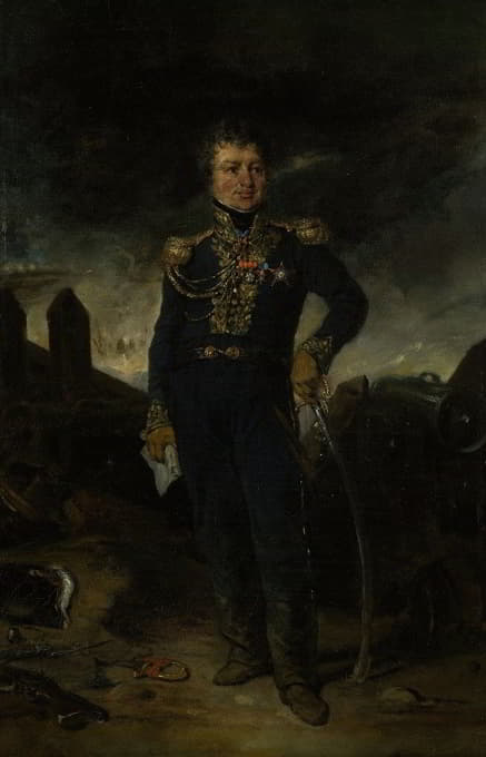 约瑟夫·利奥波德·西吉斯伯特·雨果将军肖像