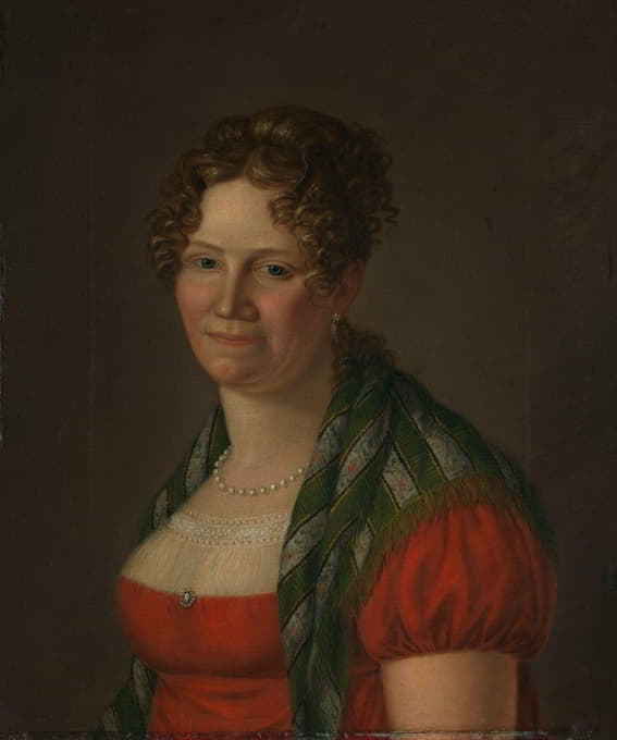 Jacob Munch - Portrait of Gesina Ørbech Ring