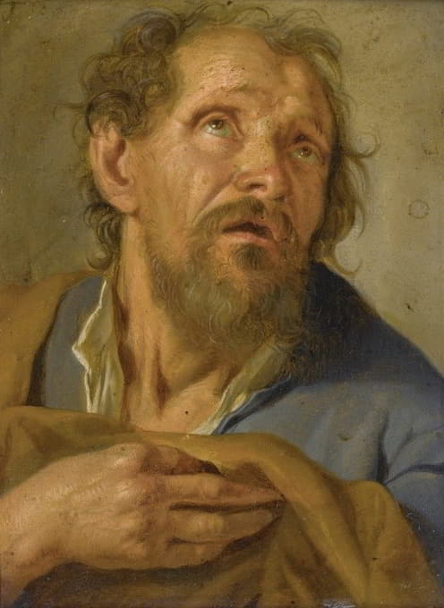Jacob Toorenvliet - Portrait of an old man