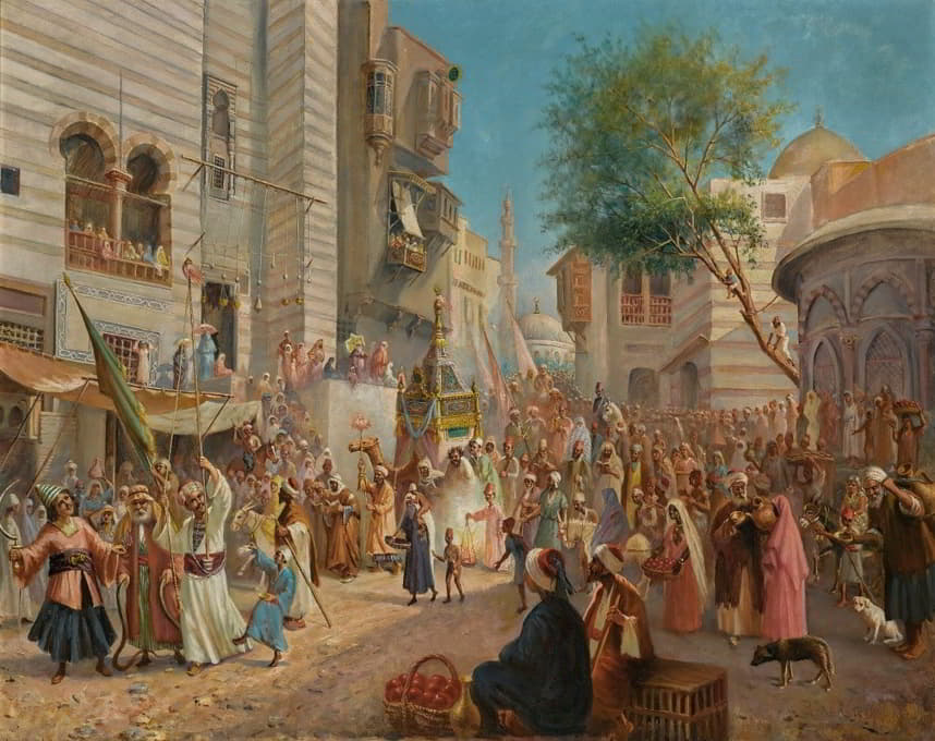 Leonardo de Mango - The Departure Of The Mahmal From Cairo