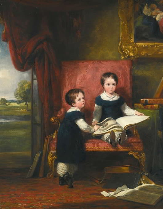 查尔斯勋爵（1813-1894年）和托马斯勋爵（1813-1882年）佩勒姆·克林顿（Pelham Clinton），是莱恩治下纽卡斯尔第四公爵的双胞胎儿子