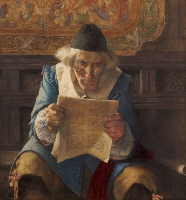 William John Wainwright - Reading The Letter