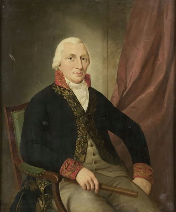 荷兰东印度群岛总督阿尔伯特·亨利库斯·威斯的肖像
