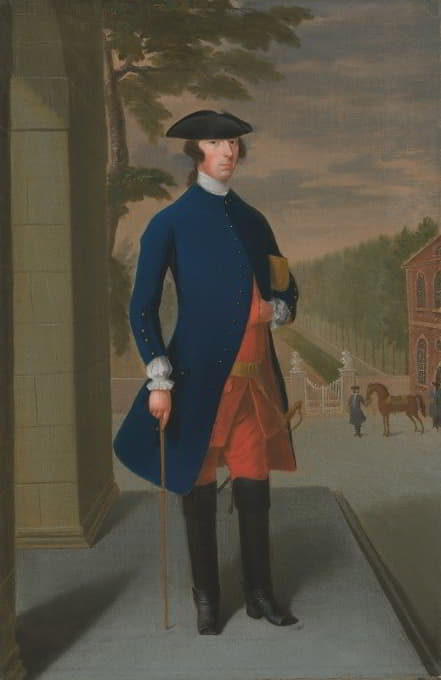米尔敦第一伯爵约瑟夫·利森的肖像（约1711-1783年）
