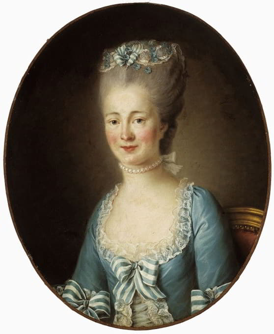 Elisabeth Louise Vigée Le Brun - Portrait de jeune femme