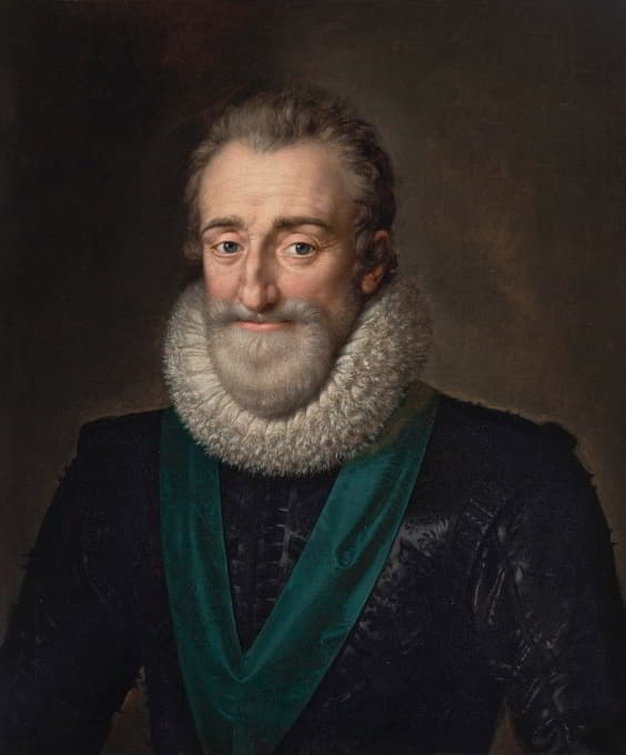 Frans Pourbus The Younger - Portrait of Henry IV of France