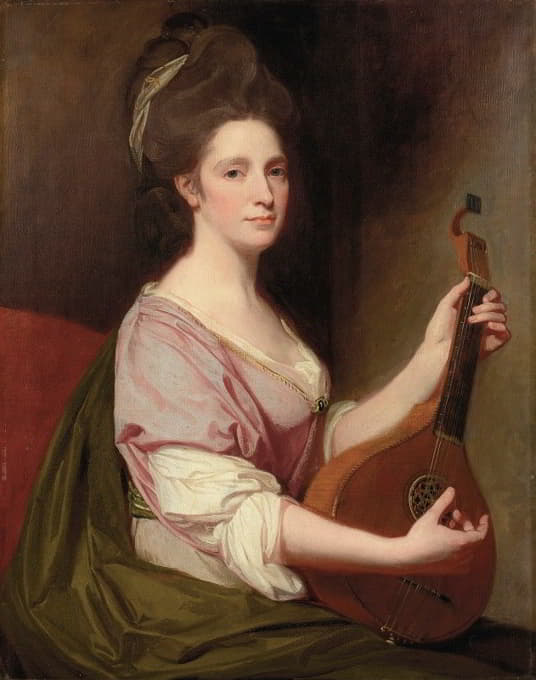 George Romney - Portrait of Mrs. Henrietta Smith (1735-1795)