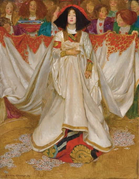 Byam Shaw - The Queen of Hearts