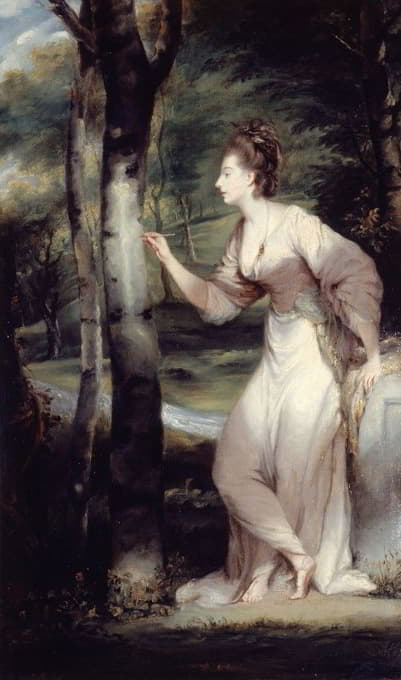 马里兰州理查德·贝内特·利约德夫人的肖像