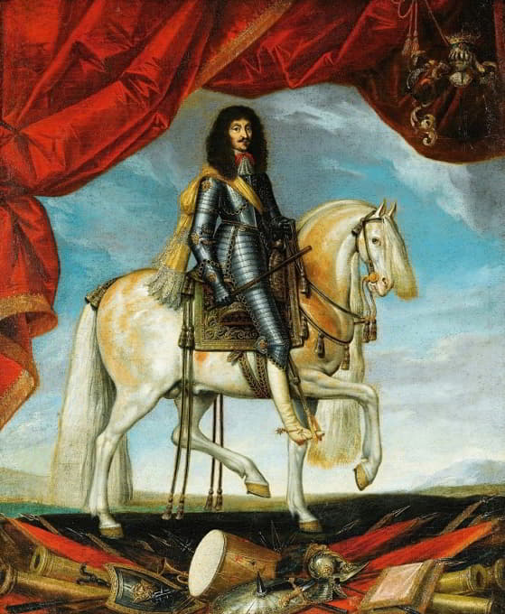 Claude Déruet - Portrait of the duke of lorraine