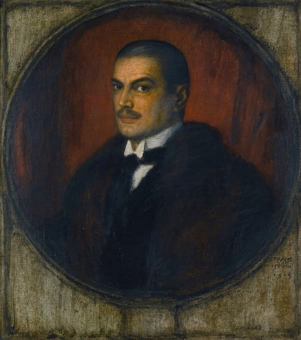 Franz von Stuck - Self-portrait