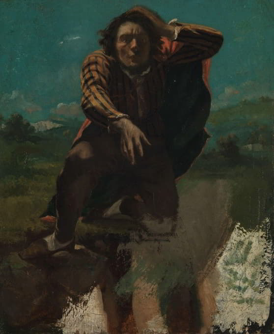 Gustave Courbet - Self-portrait