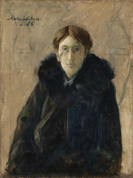 Kalle Løchen - Portrait of the Actor B. K.