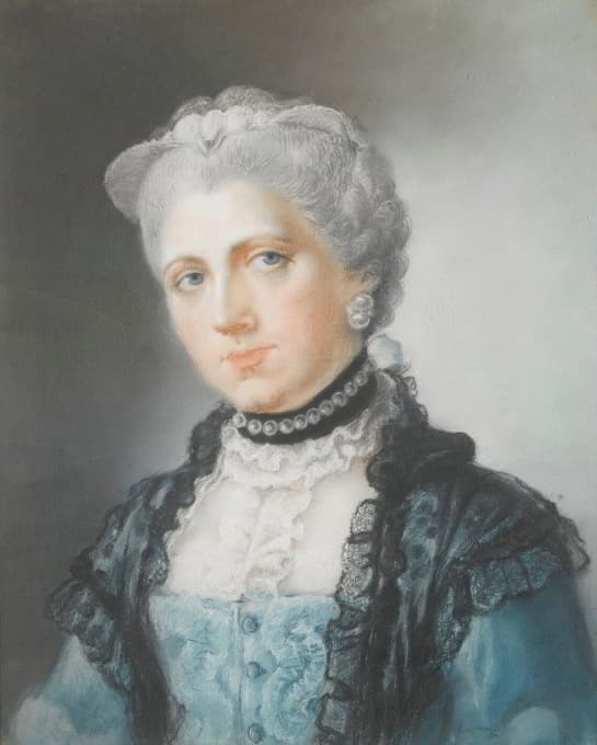 瓦尔德格拉夫伯爵夫人伊丽莎白画像（1760-1816）
