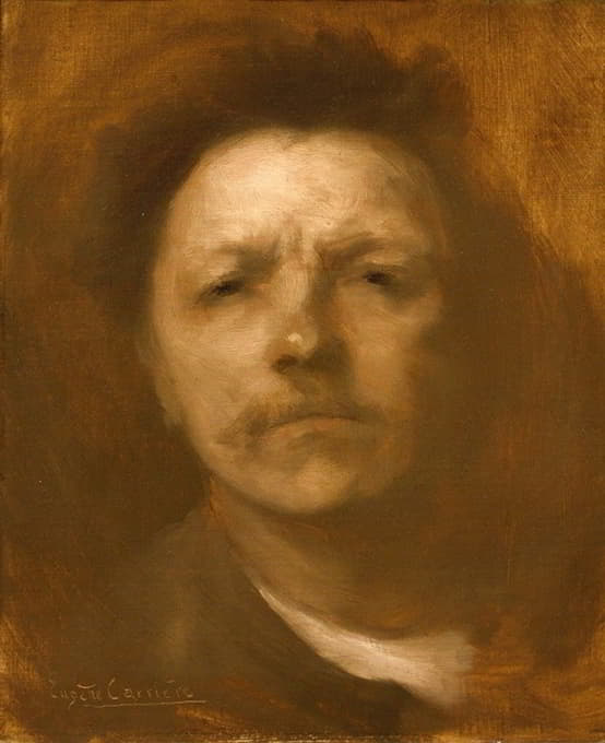 Eugène Carriere - Self-portrait