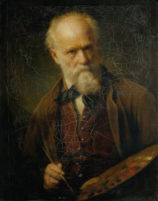 Friedrich von Amerling - Selbstporträt