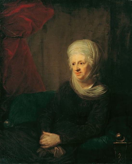Josef Grassi - Eine alte Dame (Frau von Weinbrenner)