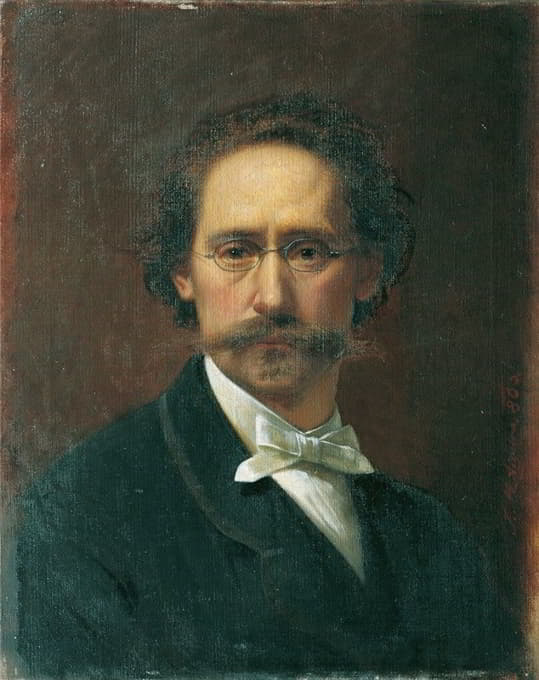Josef Matthias Aigner - Selbstporträt