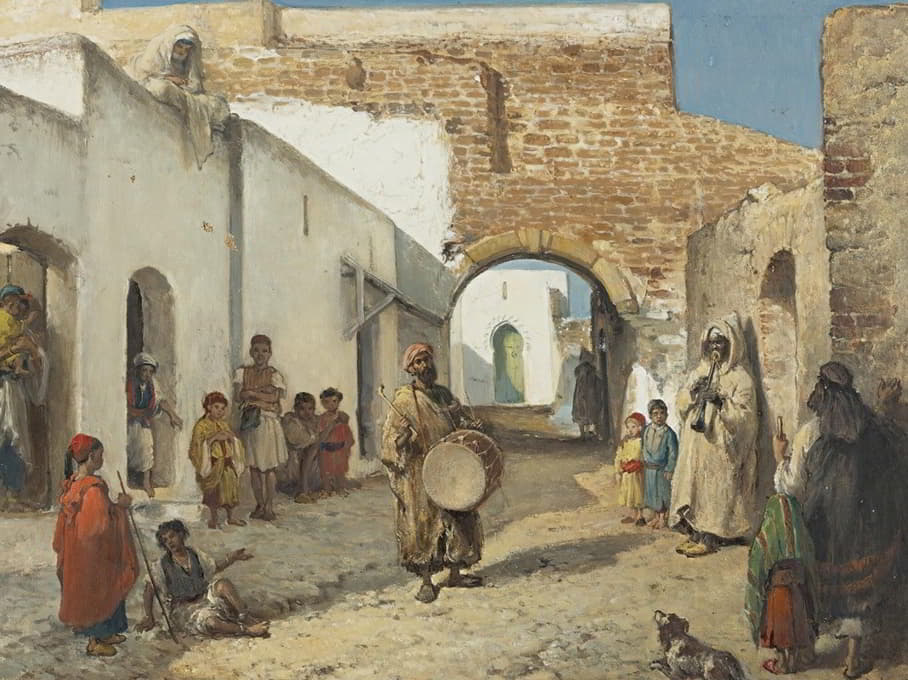 Victor Eeckhout - The musicians of Tangiers