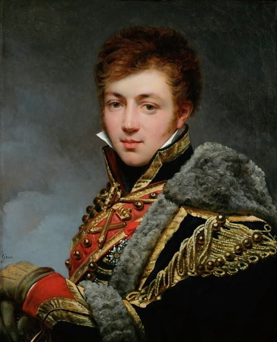 Antoine-Jean Gros - Portrait of Count Honoré de La Riboisière (1788-1868)