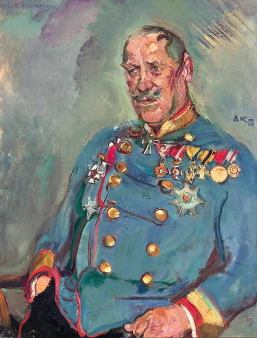 Anton Kolig - General Gottfried Seibt von Ringenhart