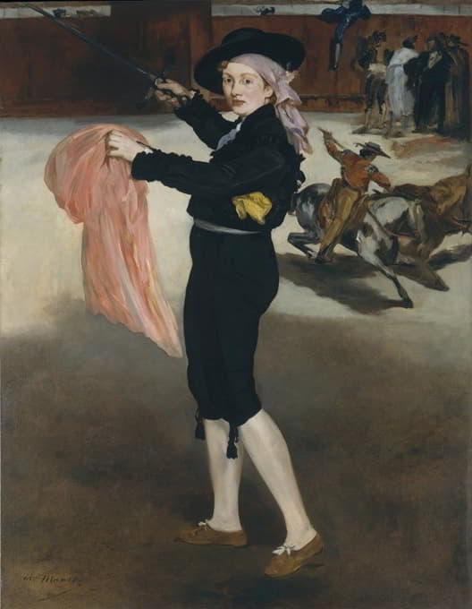 Édouard Manet - Mademoiselle V. . . in the Costume of an Espada