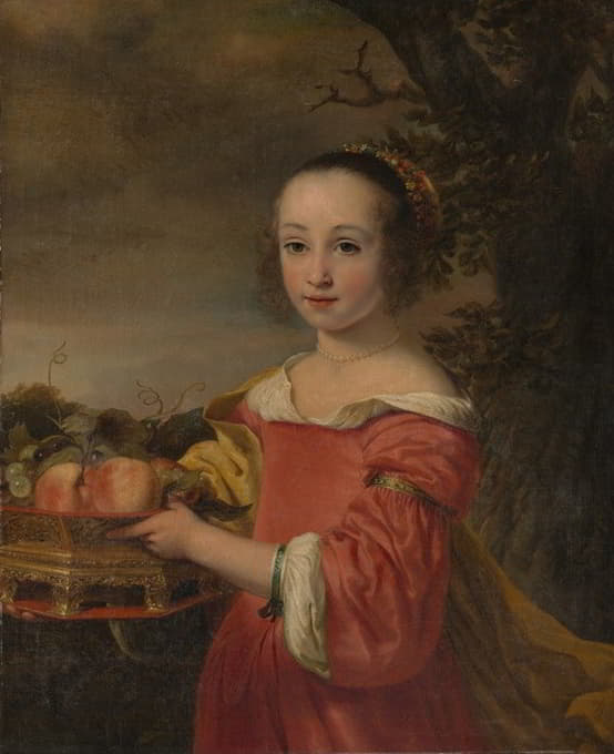 佩特罗内拉·埃利亚斯（1648-1667）带着一篮水果