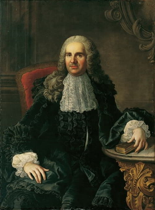 Martin van Meytens - Bildnis eines Herrn Johann Christoph Freiherr von Bartenstein