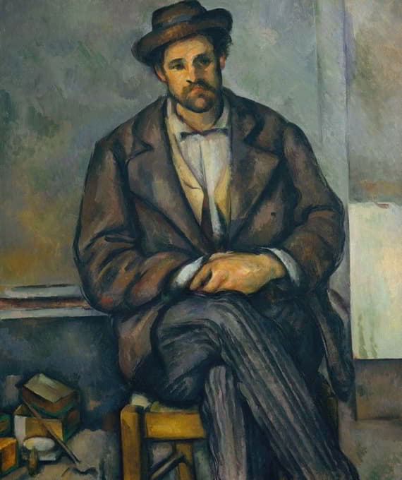 Paul Cézanne - Seated Peasant
