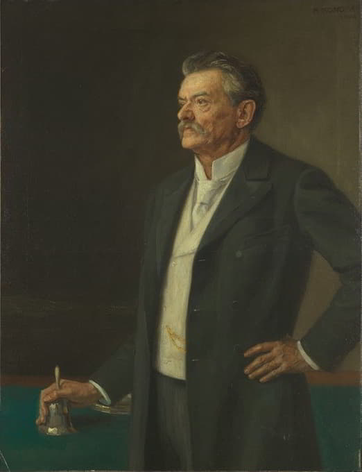 Rudolf Konopa - Der Reichstagspräsident Dr. Theodor Kathrein