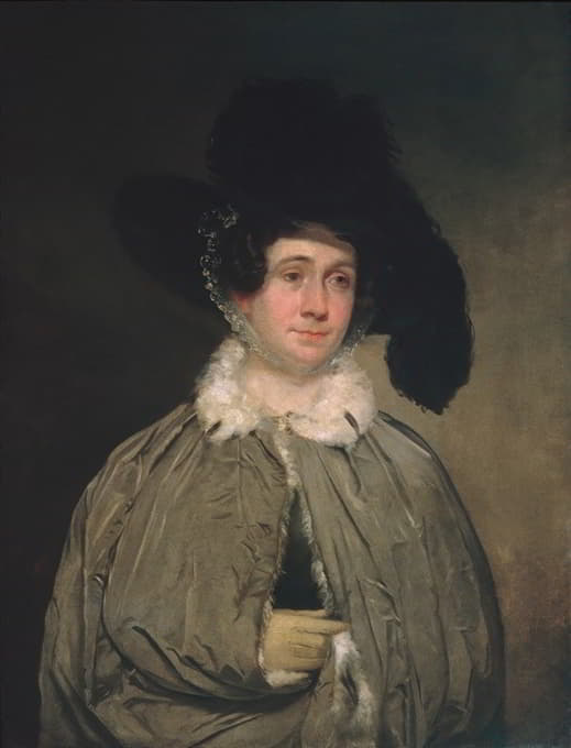 Chester Harding - Mrs. Thomas Brewster Coolidge