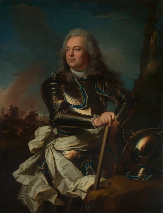 Hyacinthe Rigaud - Portrait of a General Officer