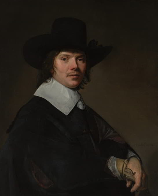 Johannes Cornelisz Verspronck - Portrait of a Man