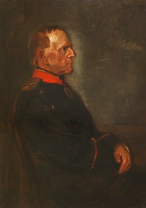 莫尔特克的赫尔穆特伯爵肖像