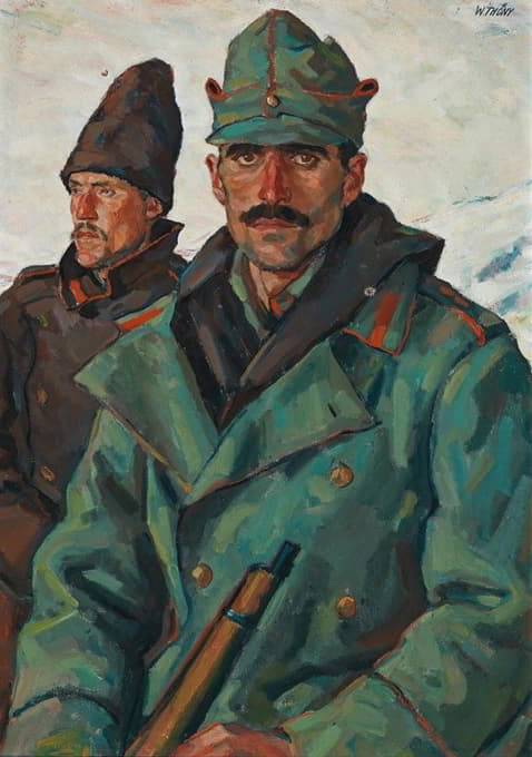 Wilhelm Thöny - Two Soldiers from the Great War