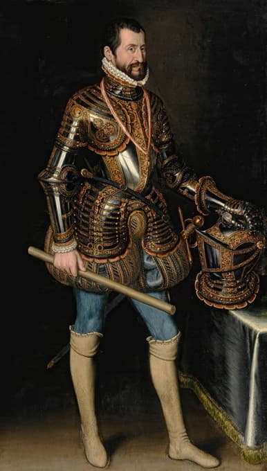 身着盔甲的绅士肖像，传统上被称为阿尔巴第三公爵费尔南多·阿尔瓦雷斯·德托莱多