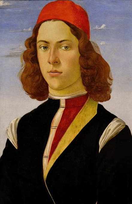 Sandro Botticelli - Portrait d’un jeune homme